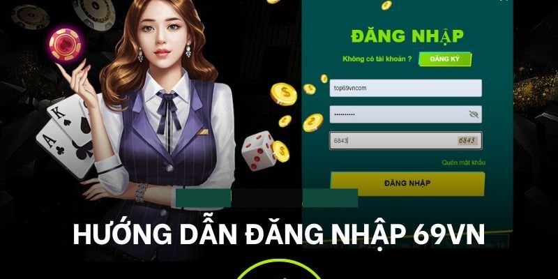 Giao diện đăng ký 69vn